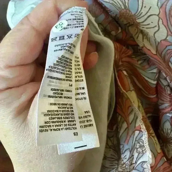 AMUSE SOCIETY NWT!! Moonlight Dress in Cornsilk / M /Boho Floral - Picture 12 of 12